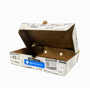 Small Fish and Chip Biodegradable Boxes - 100x Per Pack